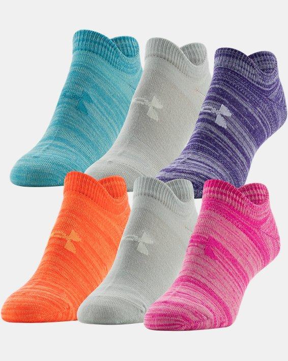 Womens UA Essential 6-Pack No Show Socks Product Image