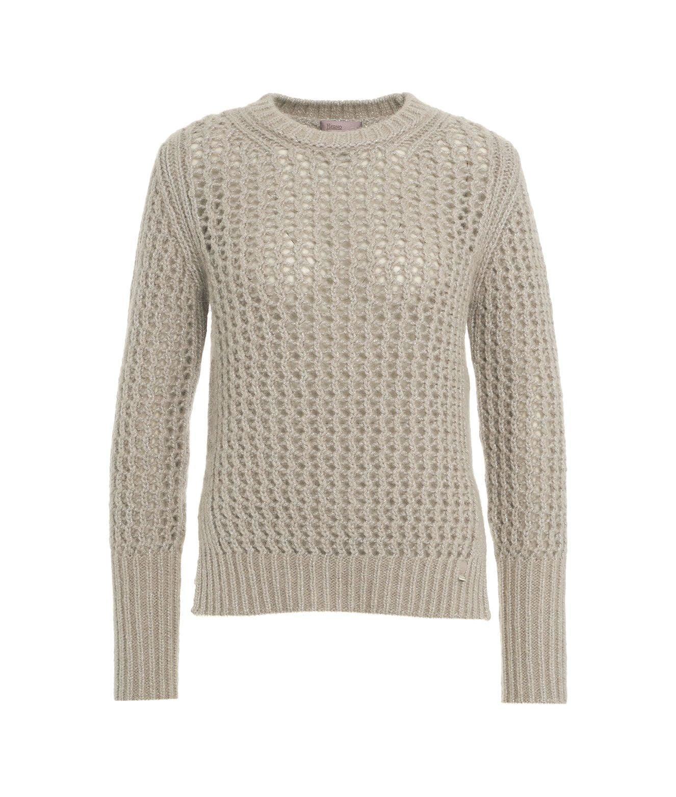 Lurex knitted sweater Product Image