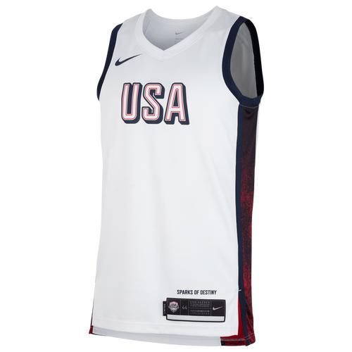 Nike Mens USA Olympics 24 Limited Jersey - White/White Product Image