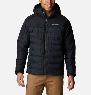 Columbia Men's Grand Trek II Down Hooded Jacket - Tall- Product Image