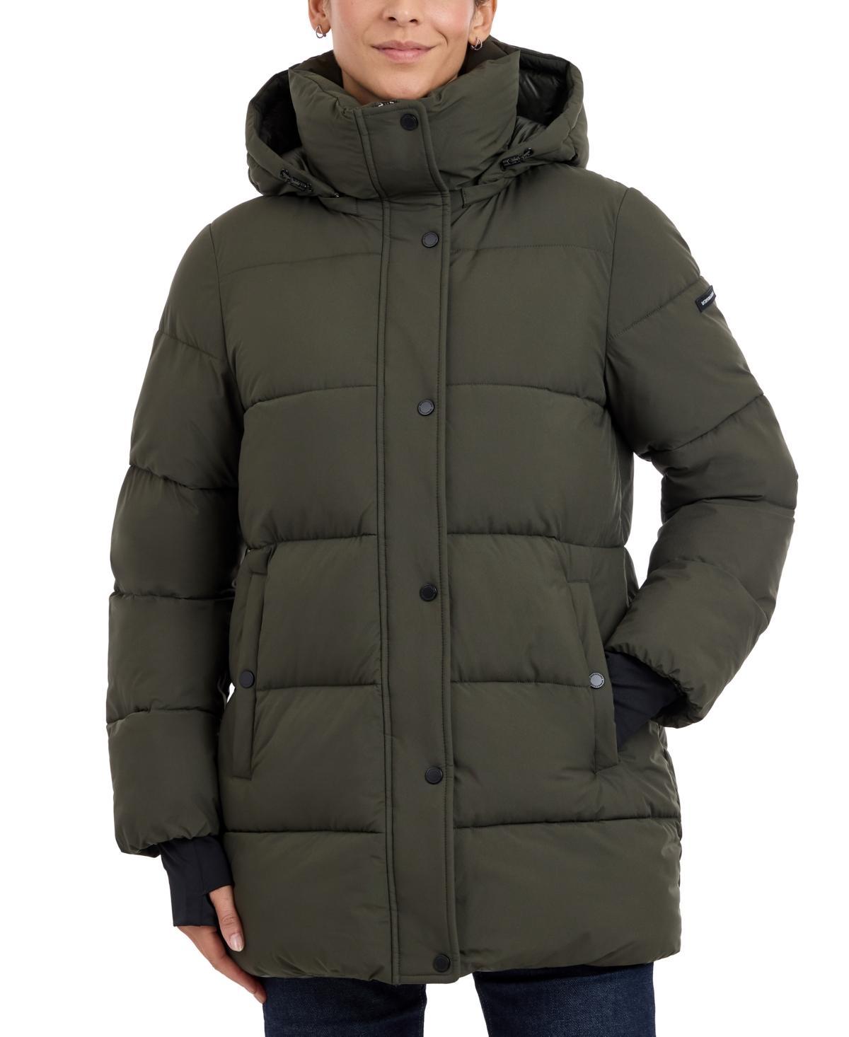 Bcbgmaxazria Womens Hooded Puffer Coat Product Image