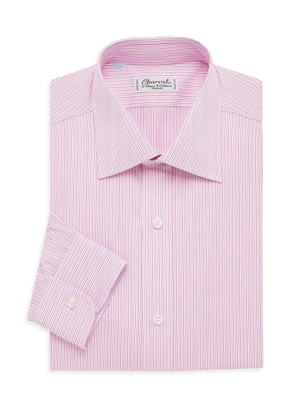 Mens Multi-Stripe Dress Shirt Product Image