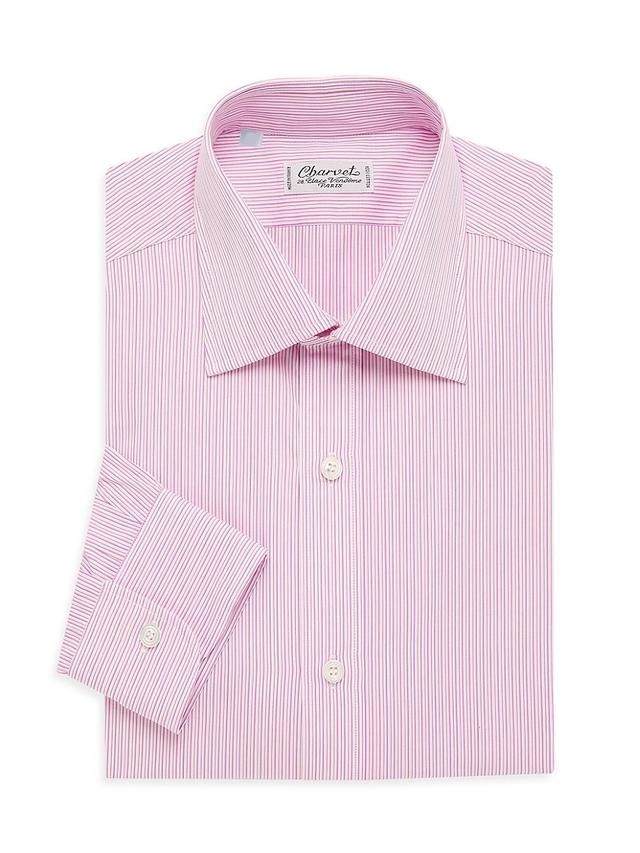 Mens Multi-Stripe Dress Shirt Product Image