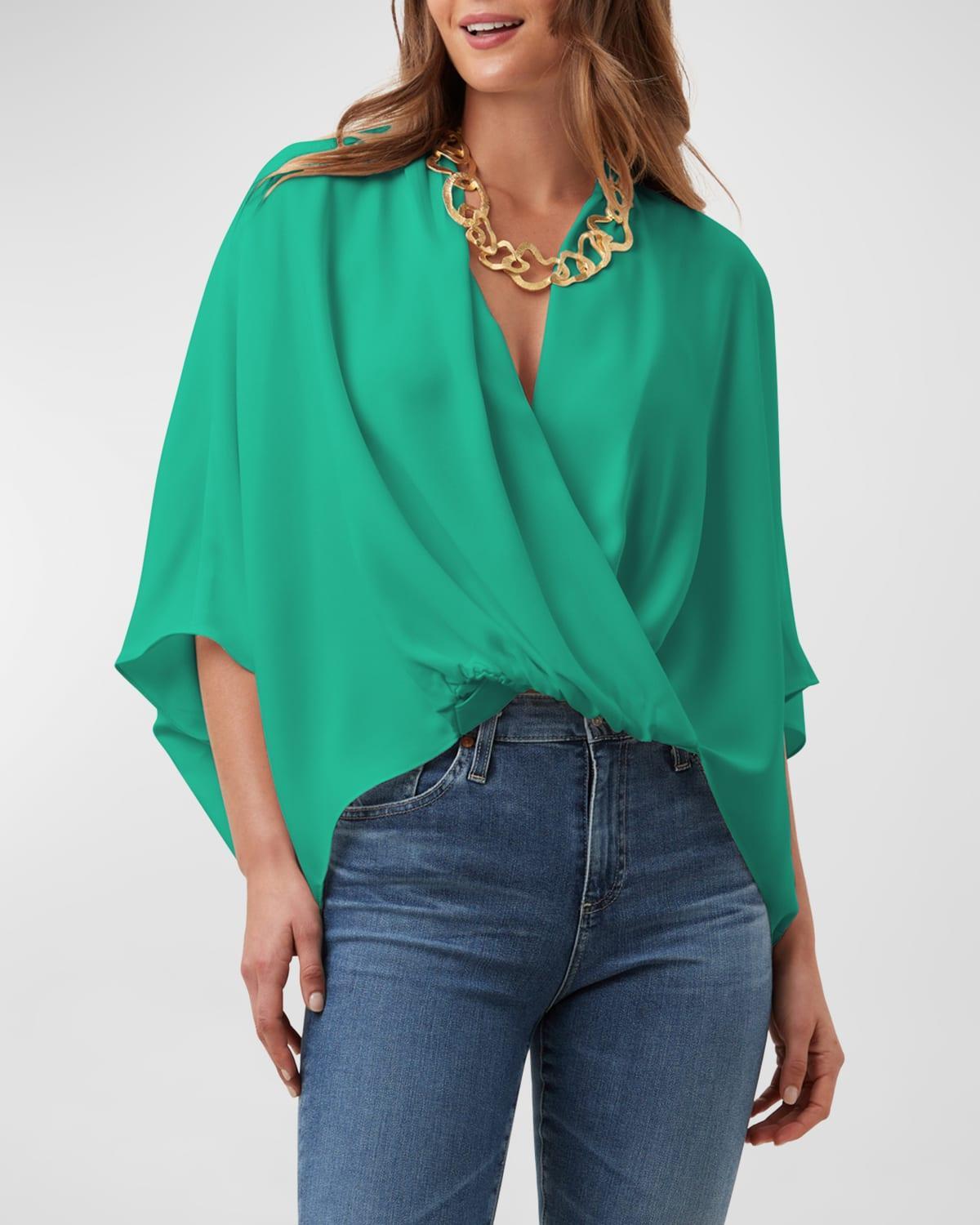 Trina Turk Concourse Top (Trina ) Women's Blouse Product Image