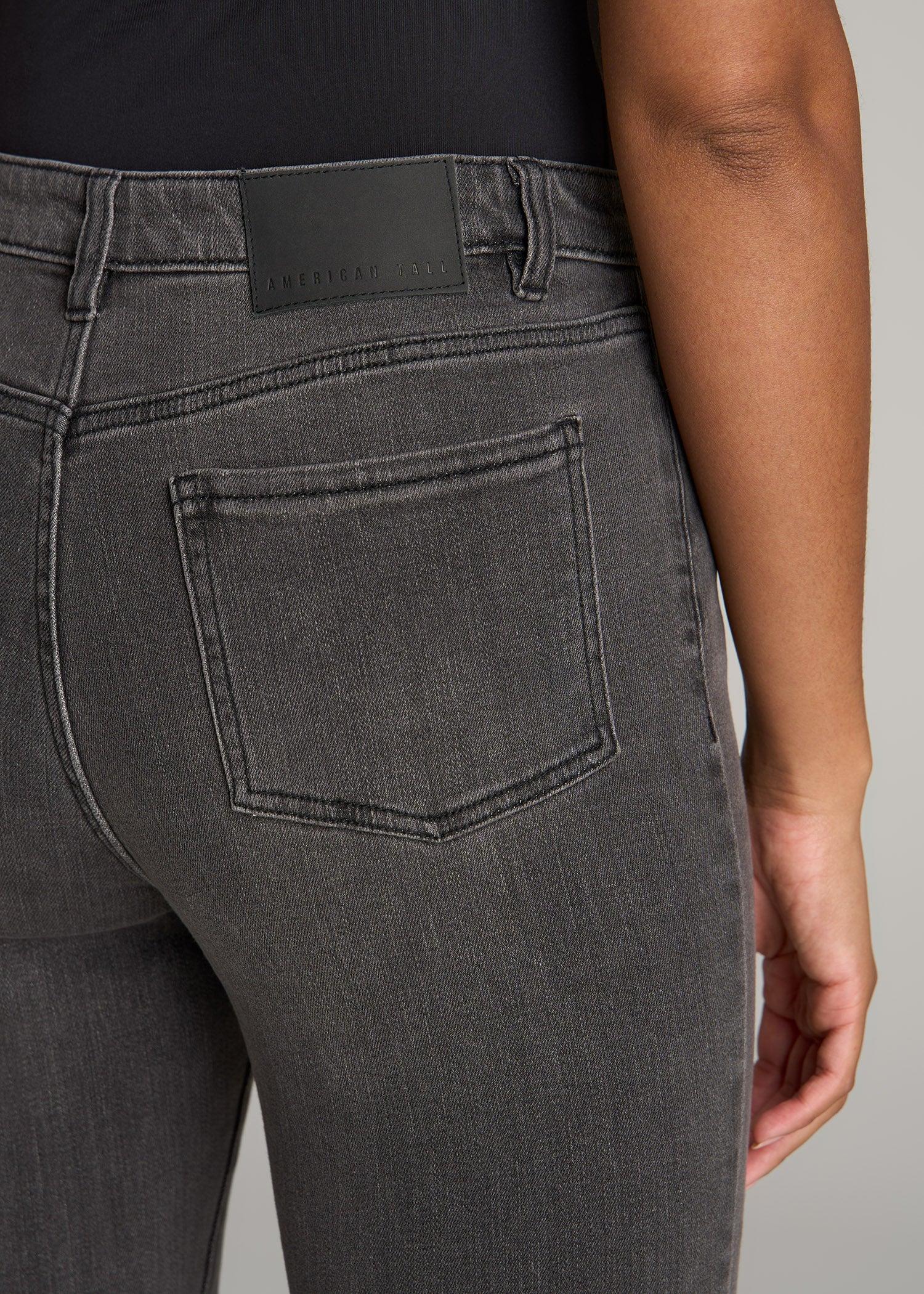 Georgia HIGH RISE SKINNY Tall Women's Jeans in True Grit Grey Female Product Image