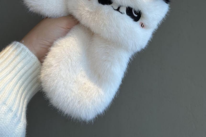 Panda Fluffy Scarf Product Image