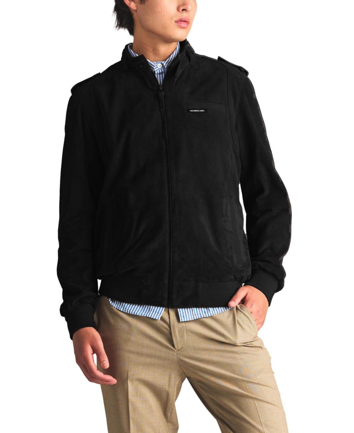 Mens Soft Suede Leather Iconic Jacket Product Image