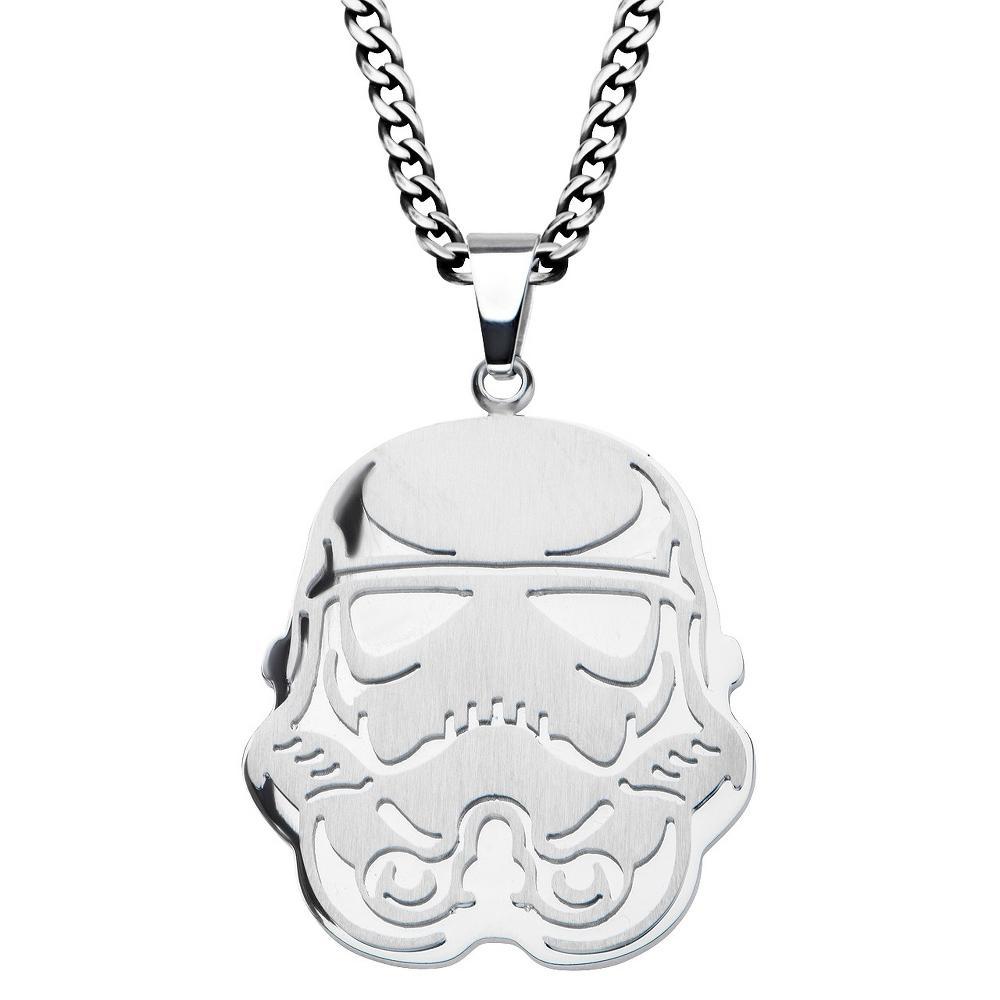 Mens Star Wars Stormtrooper Stainless Steel Stainless Steel Pendant (22) Product Image