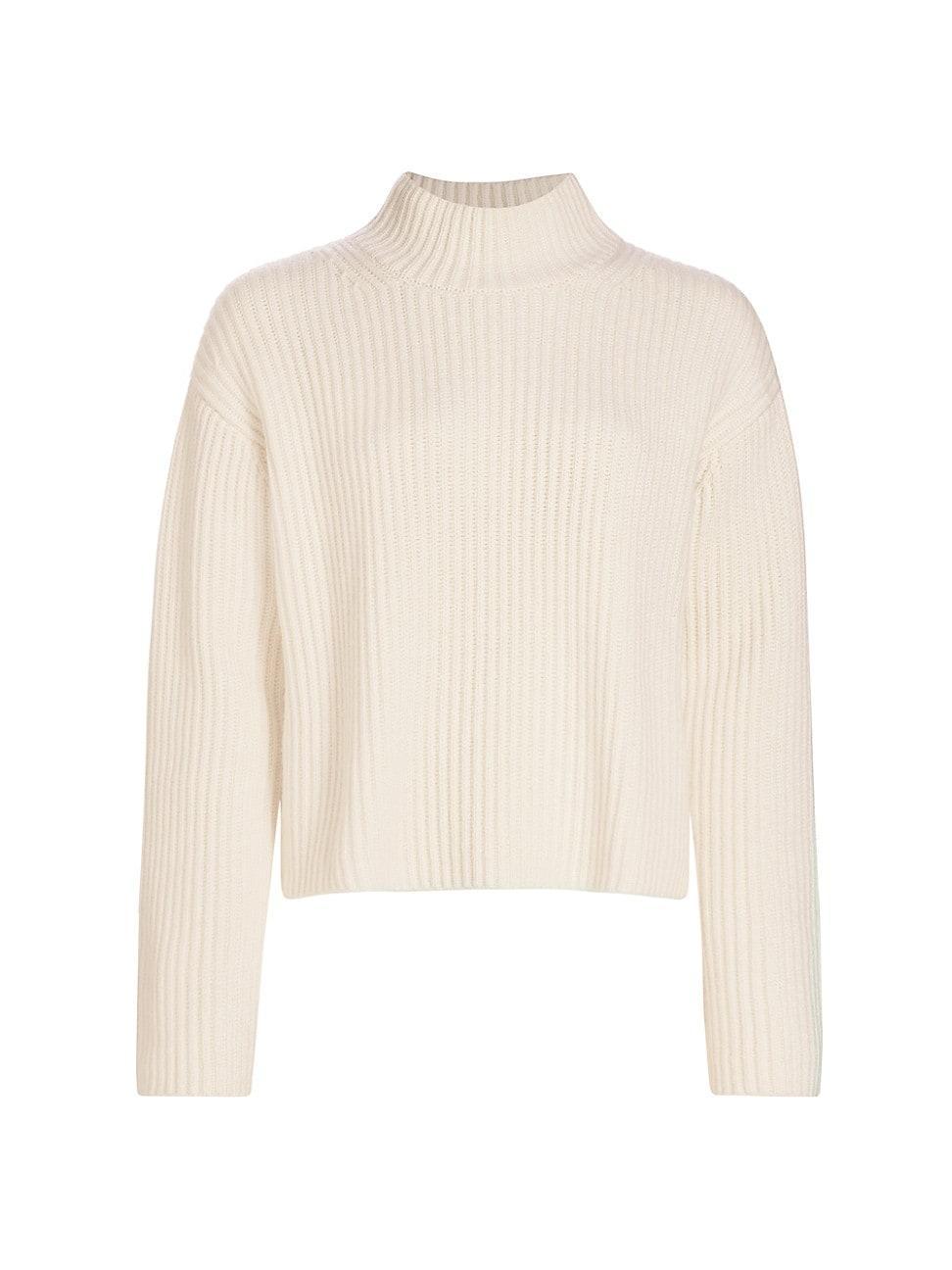 Womens Macie Ribbed Cashmere Sweater product image