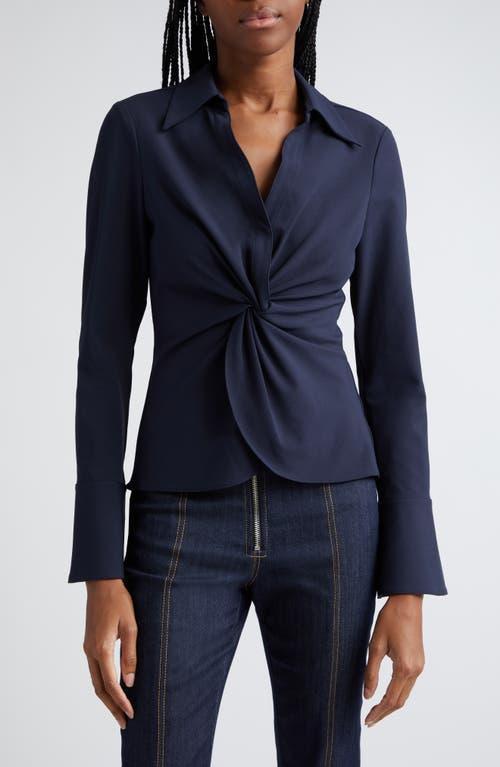 Cinq  Sept Mckenna Knot Waist Shirt Product Image