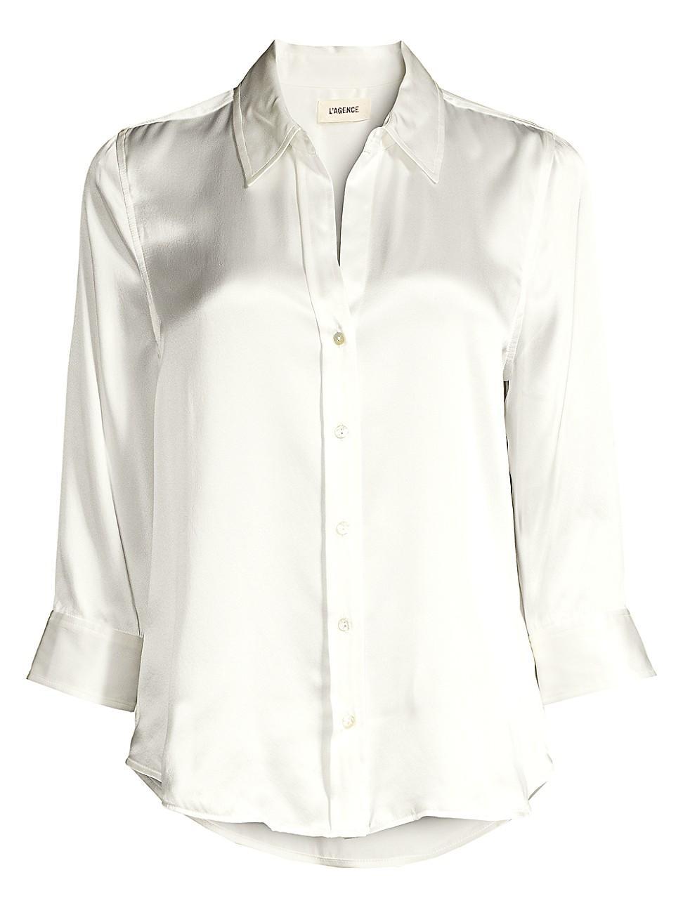 L'AGENCE Dani Blouse Size L, M, XL, XS. Product Image