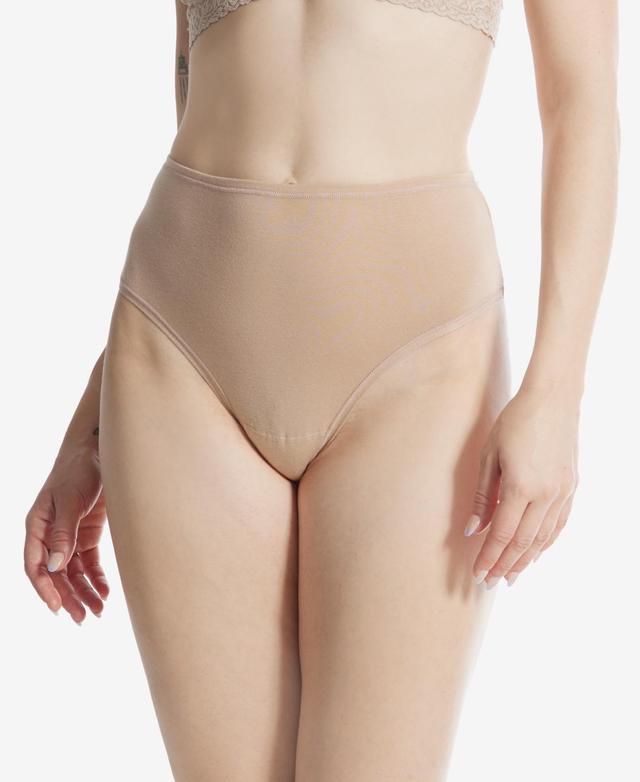 Hanky Panky Womens Playstretch Natural Rise Thong Underwear 721924 Product Image