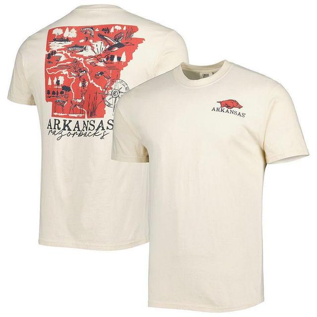 Mens Cream Arkansas Razorbacks Hyperlocal T-Shirt Product Image