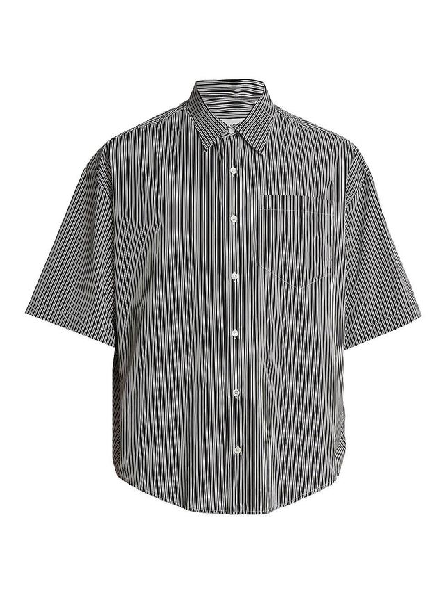 Mens Boxy Fit Short-Sleeve Shirt Product Image