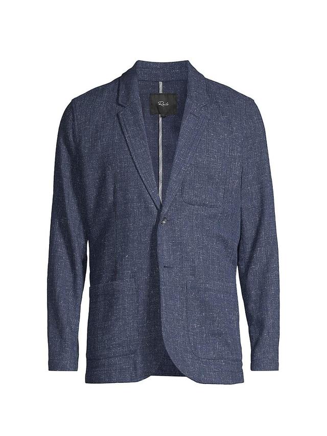 Mens Idris Knit Two-Button Blazer Product Image