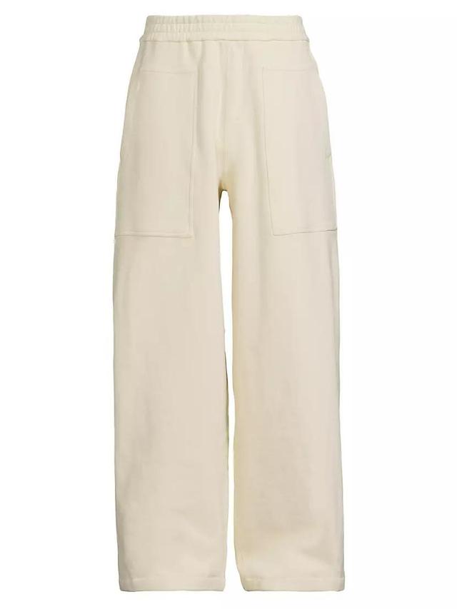 Straight-Leg Cotton Sweatpants Product Image