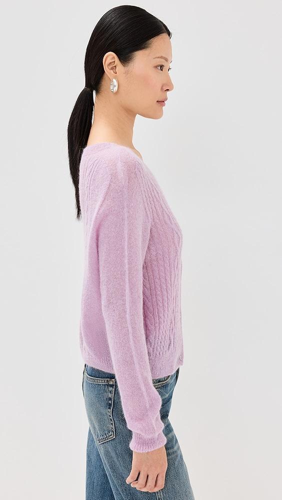 Alohas Corden Lilac Tricot Cardigan | Shopbop Product Image