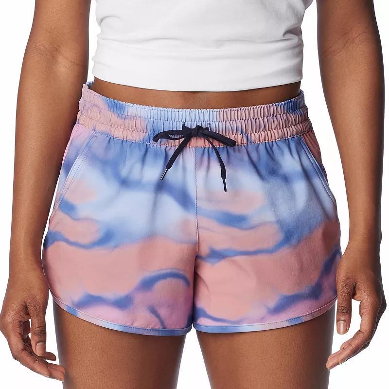 Columbia Womens Bogata Bay Stretch Printed Shorts- Product Image