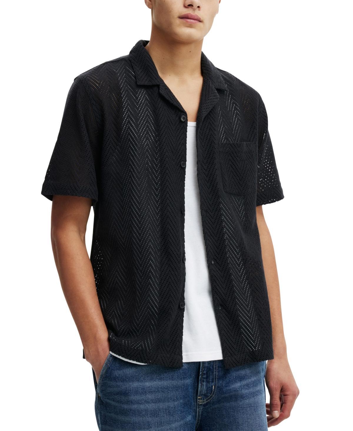 Cotton On Mens Palma Short Sleeve Shirt Product Image