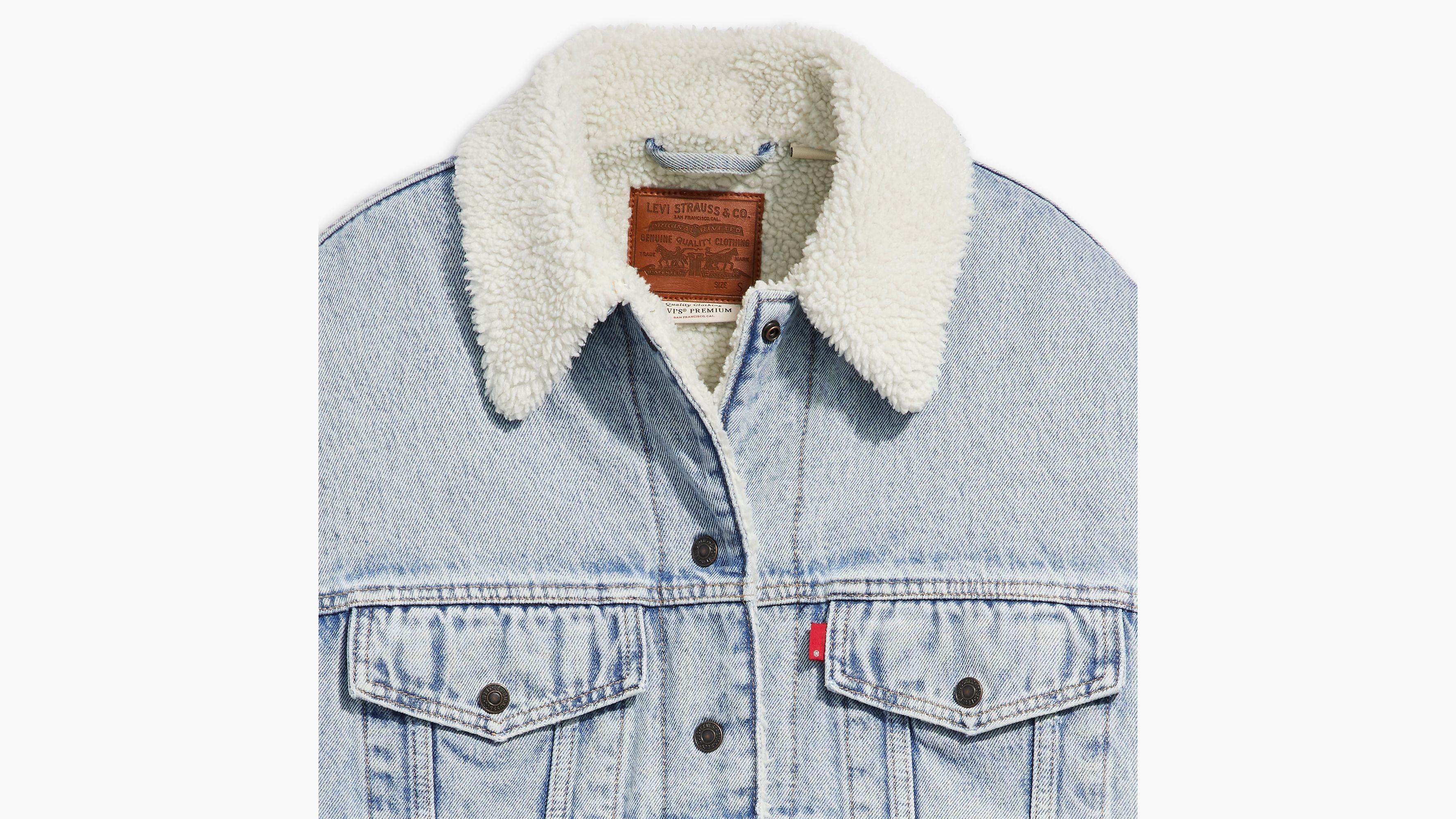 90s Sherpa Trucker Jacket Product Image