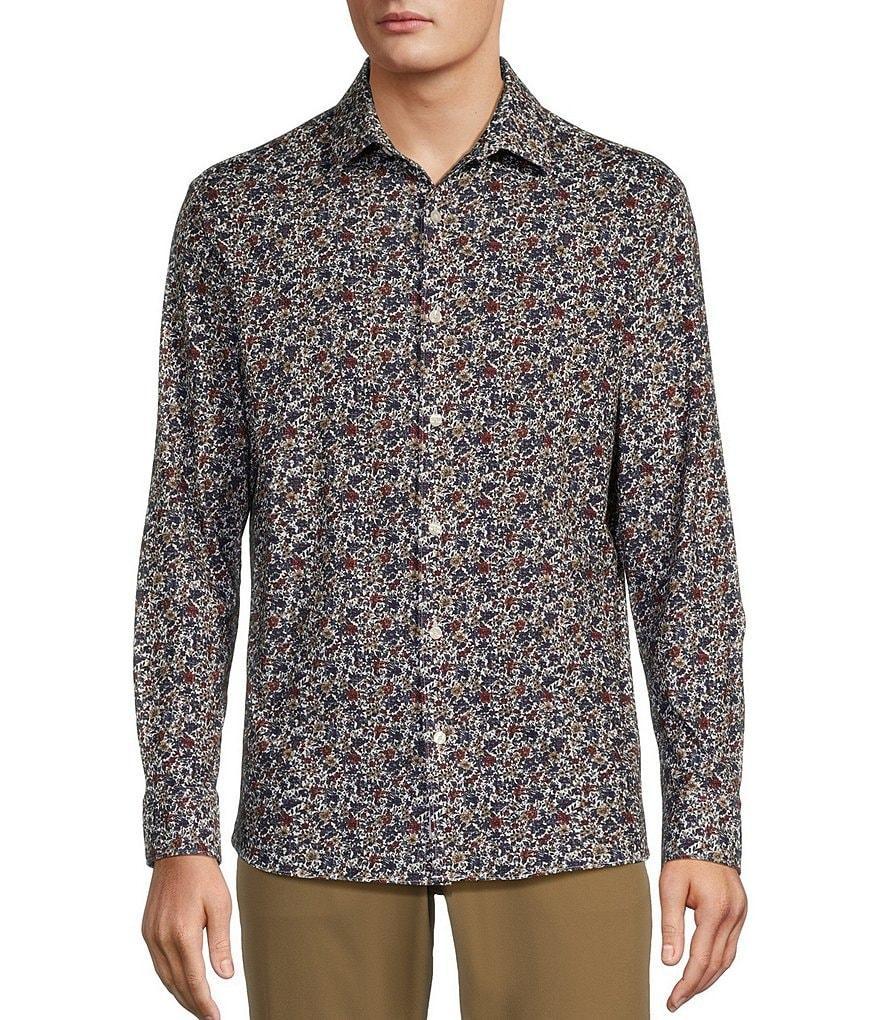 Hart Schaffner Marx The 1887 Club Collection Long Sleeve 4FLEX Mini Floral Sportshirt Product Image