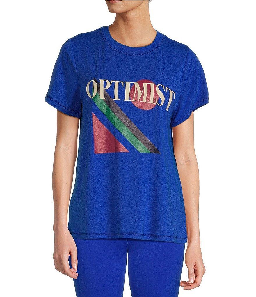 Antonio Melani Active Optimist Short Sleeve Relaxed Fit Top Product Image