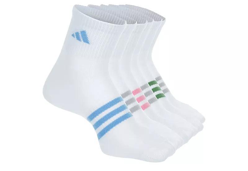 Adidas Womens Superlite Quarter Socks 6 Pairs Product Image