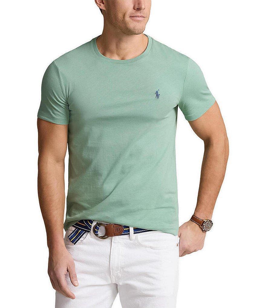 Polo Ralph Lauren Custom Slim-Fit Jersey Crewneck Short-Sleeve T-Shirt Product Image