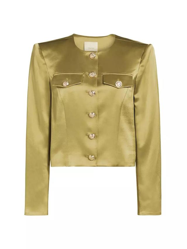 Rainer Satin Jacket Product Image