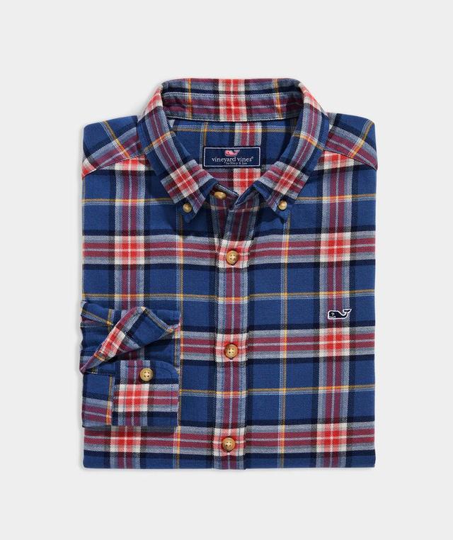 Vineyard Flannel Plaid Shirt Product Image