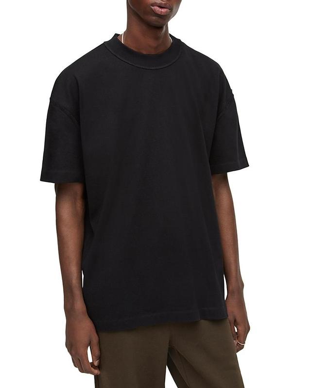 AllSaints Isac Short Sleeve Crew Men's Clothing Product Image