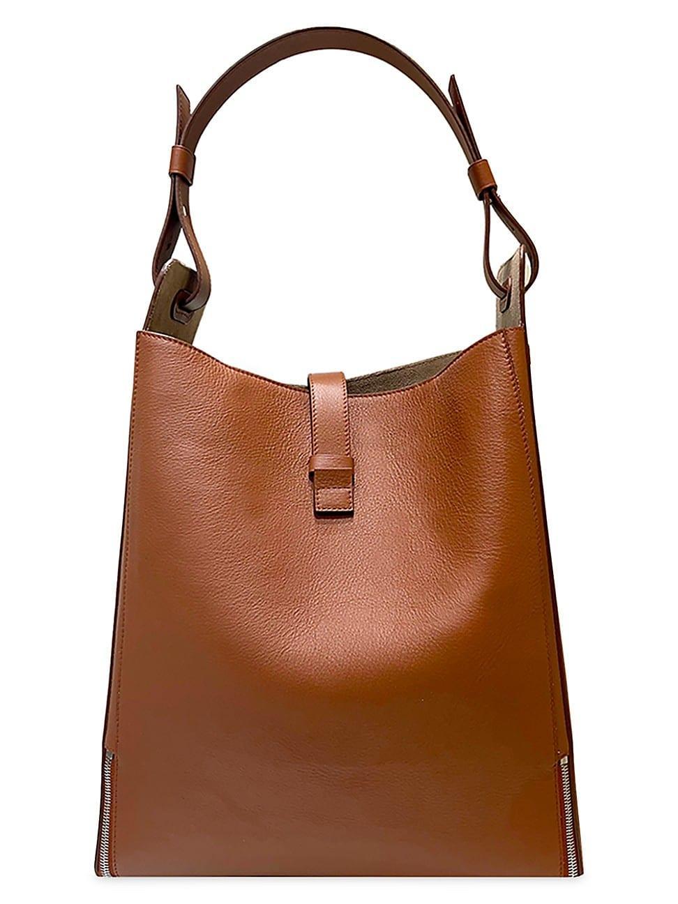 Mens Dome Large Leather Tote Bag Product Image