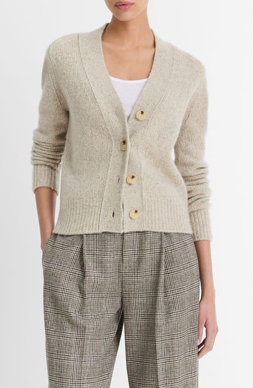 Donegal Cashmere Cardigan In Biscuit Donegal Product Image