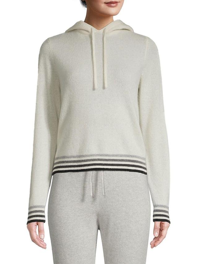 Womens Popover Cashmere Hoodie Product Image