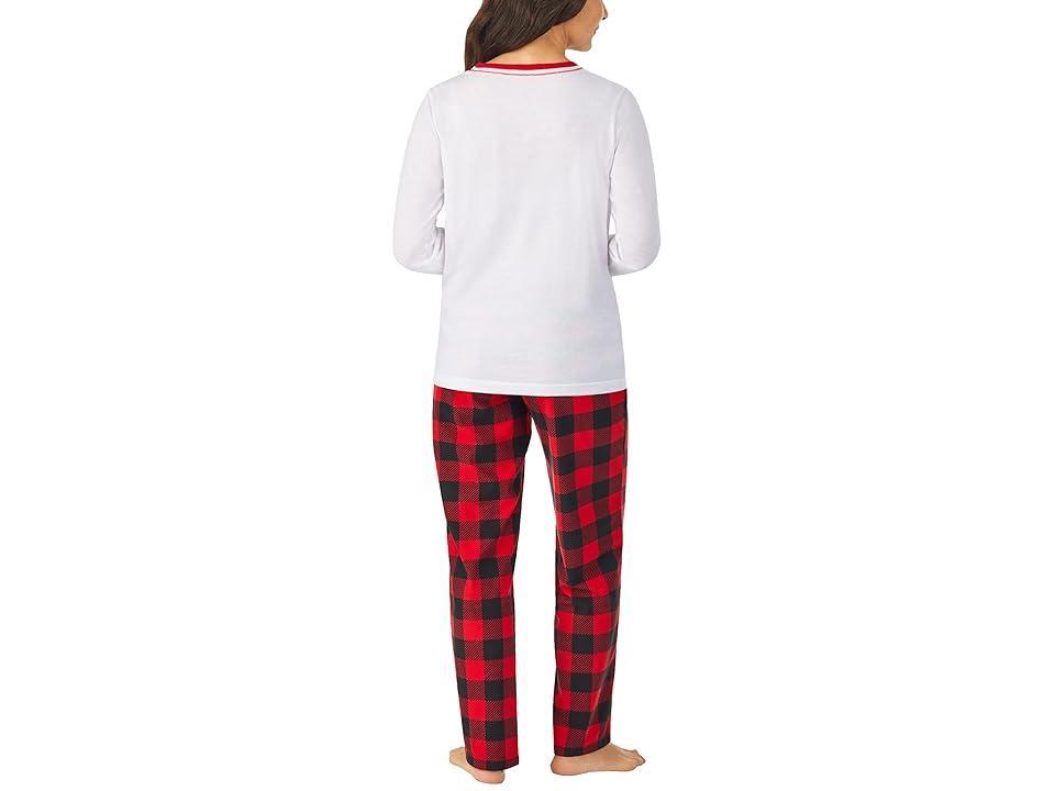 Pajamarama Merrily Coupled Long PJ (Buffalo Plaid) Women's Pajama Sets Product Image