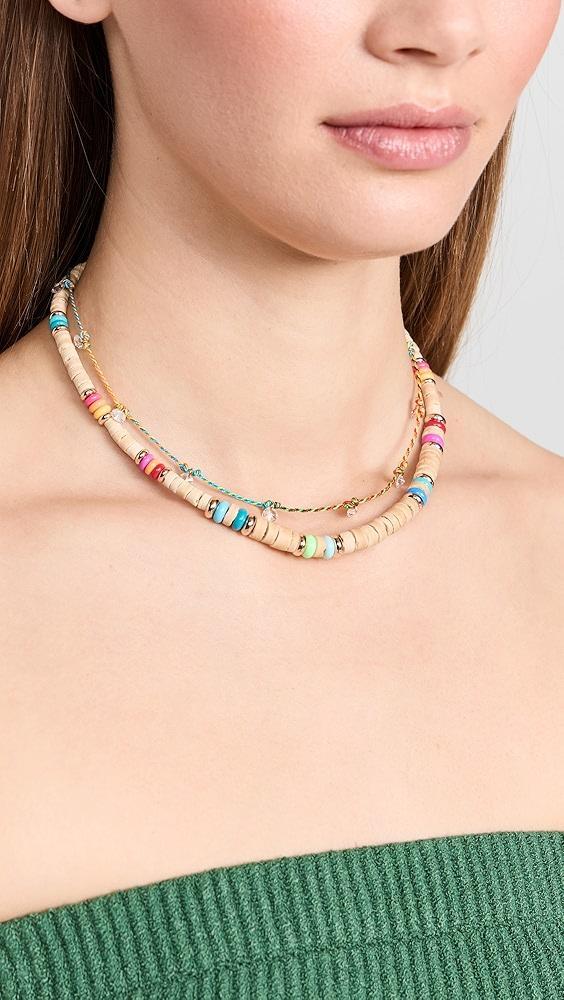 Roxanne Assoulin Island Time Heishi Necklace | Shopbop Product Image