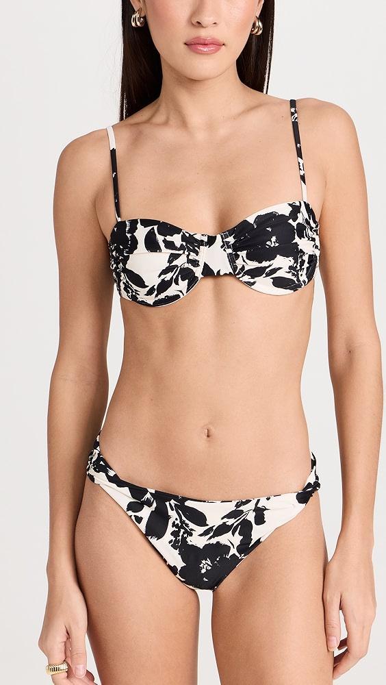 Tanya Taylor Paloma Bikini Top | Shopbop Product Image