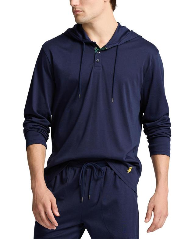 Polo Ralph Lauren Mens Cotton Sleep Hoodie - POLO BLACK Product Image