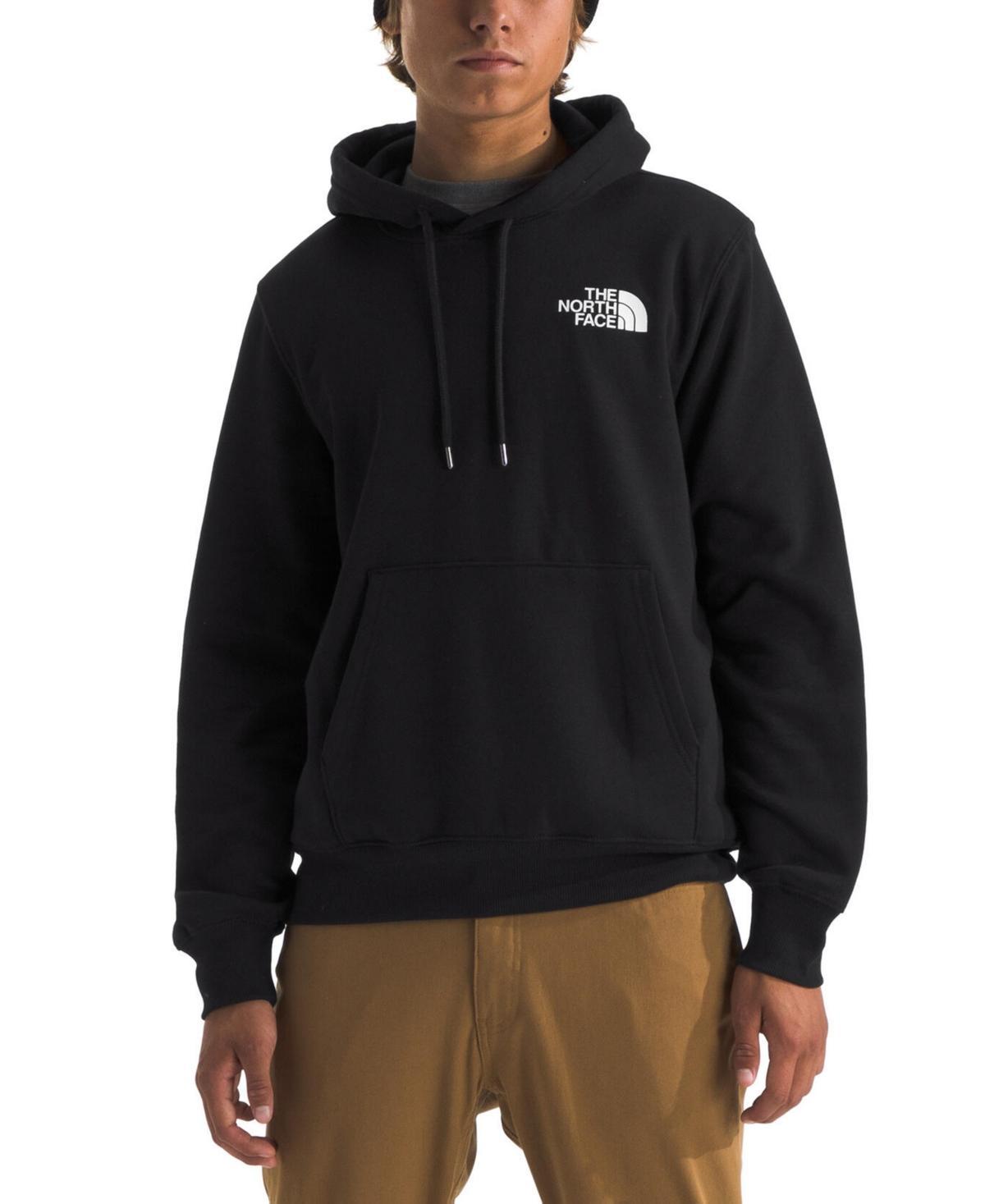 The North Face Mens Box Nse Never Stop Exploring Pullover Hoodie - Gravel Product Image