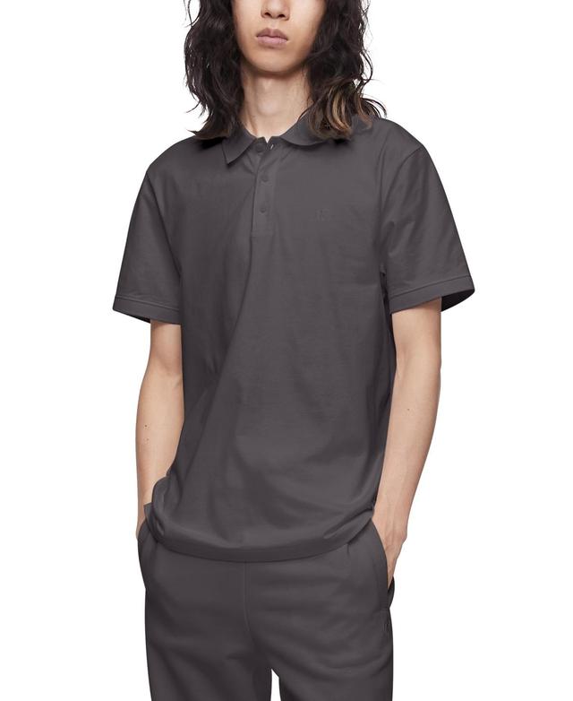 Calvin Klein Short Sleeve Classic Fit Smooth Polo Shirt Product Image