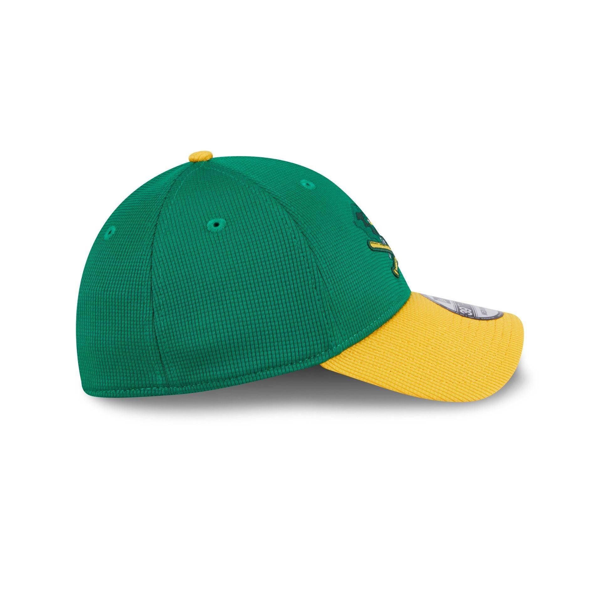 Oakland Athletics 2024 Batting Practice 39THIRTY Stretch Fit Hat Male Product Image