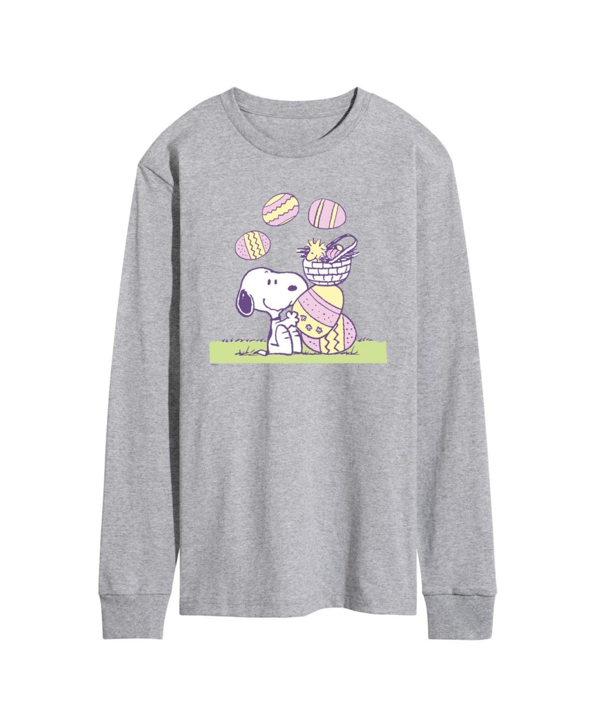 Airwaves Mens Peanuts Long Sleeve T-shirts Product Image