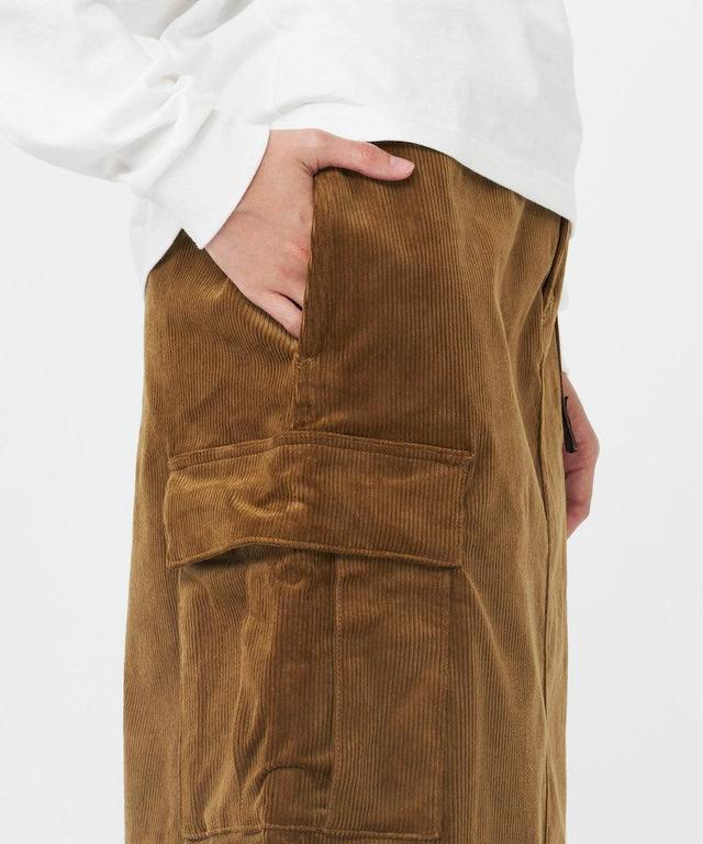 Corduroy Long Cargo Skirt Female Product Image