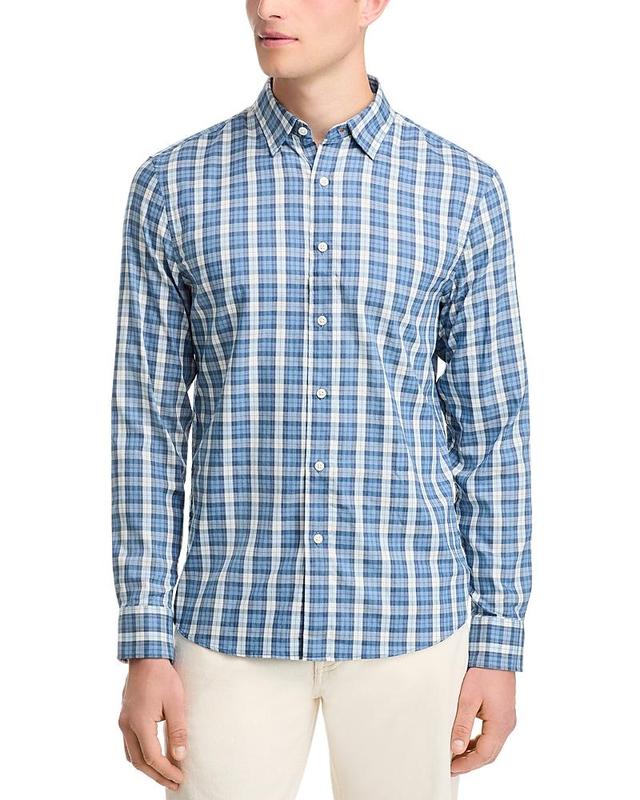 Faherty The Movement Shirt (Winter Roads Plaid) Men's Clothing Product Image