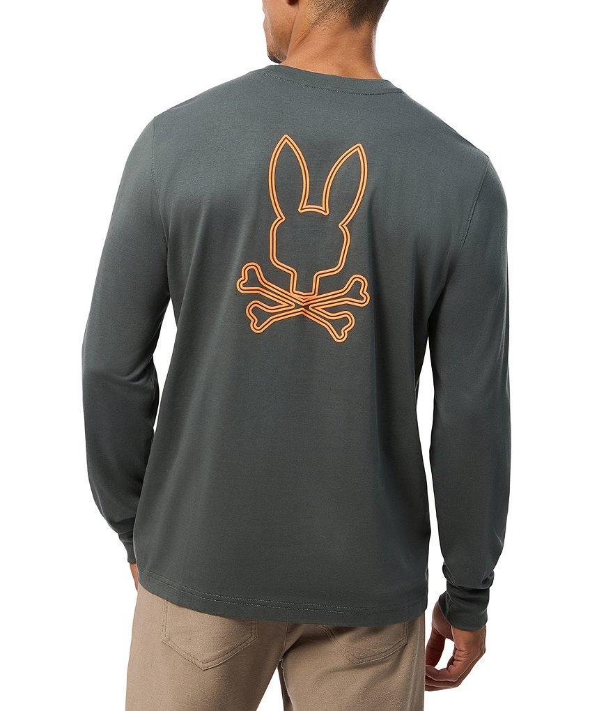 Psycho Bunny Richardson Long Sleeve Graphic T-Shirt Product Image