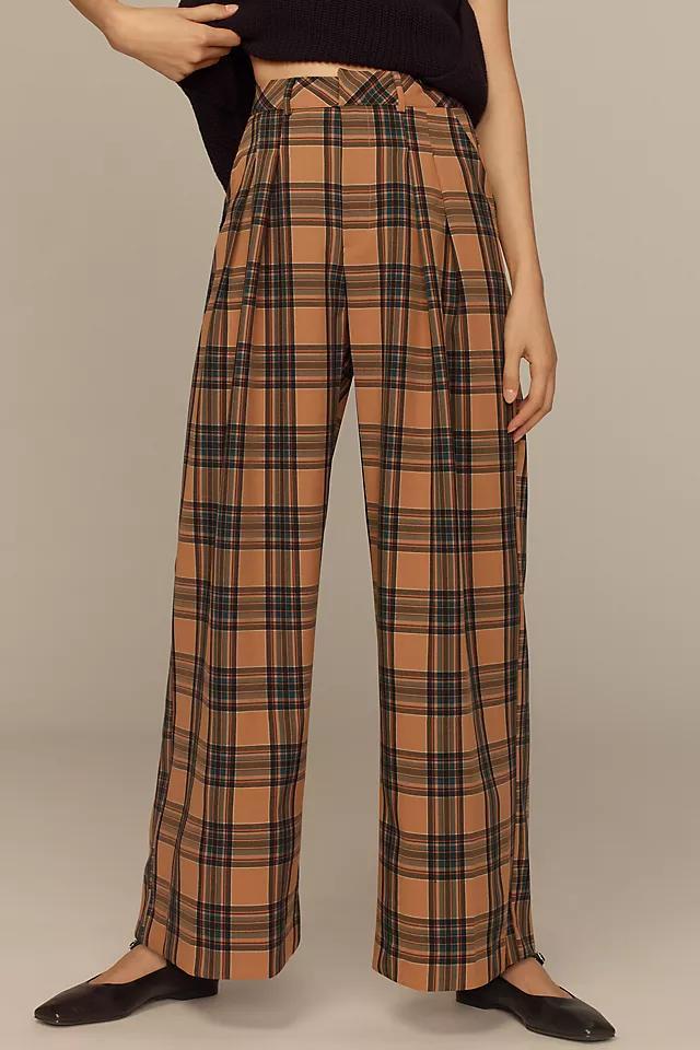 Maeve Elastic-Back Wide-Leg Trousers Product Image