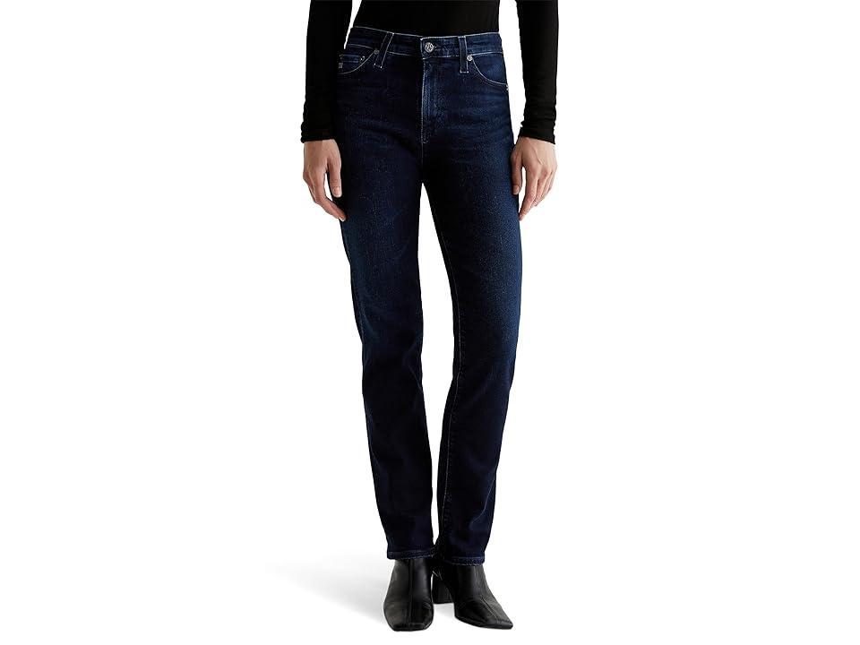 AG Jeans Mari Mid Rise Slim Straight Jeans in 3 Years Berlin (3 Years Berlin) Women's Jeans Product Image