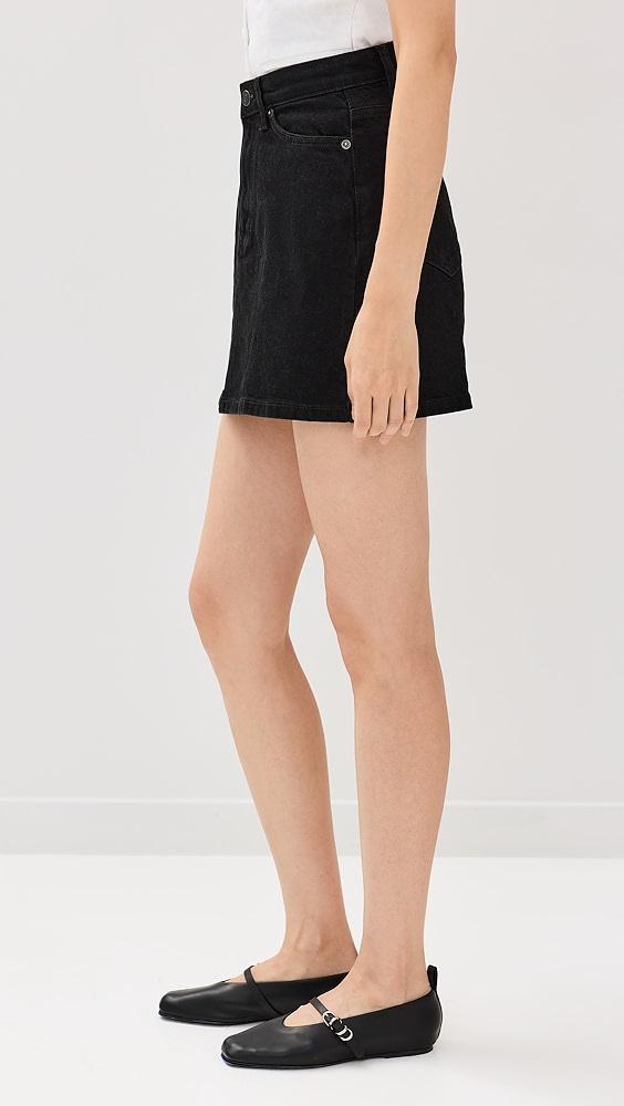 Reformation Lydia High Rise Denim Mini Skirt | Shopbop Product Image