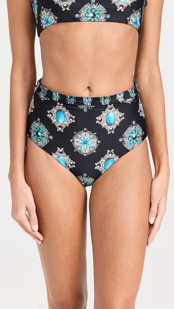 Agua by Agua Bendita Nopal Platero Bikini Bottoms | Shopbop Product Image