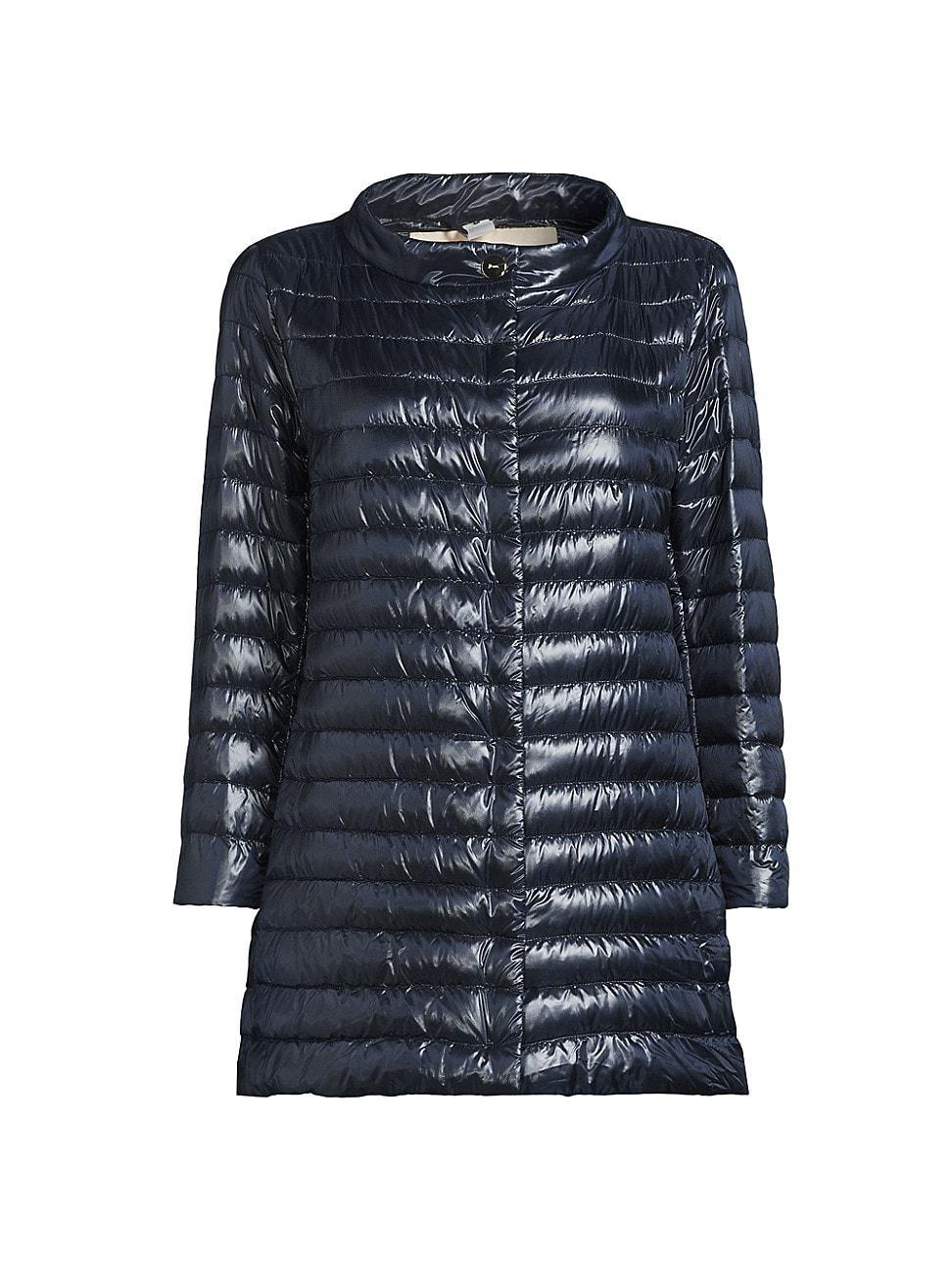 Womens Three-Quarter Sleeve Puffer Jacket product image